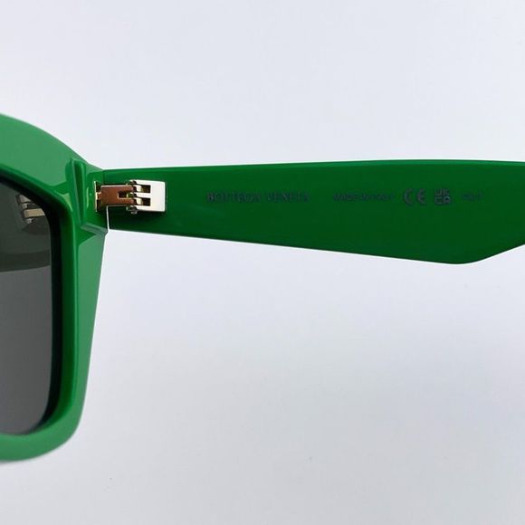 Bottega Veneta BV1121S 005 Sunglasses Green Cat Eye Unisex - Picture 9 of 11